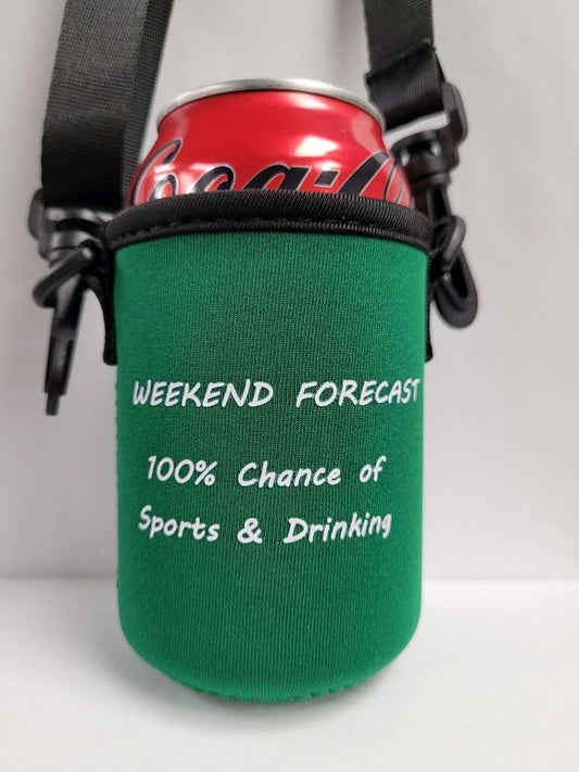Beer/Pop/Cooler Sleeve w/lanyard - Sports & Drinking